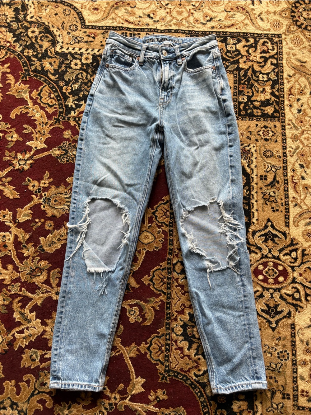 American Eagle Outfitters Light Blue Classic Straight Jeans